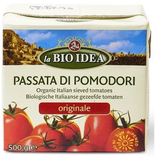 SOS POMIDOROWY PASSATA BIO 500 g (KARTON) - LA BIO IDEA