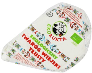 TWARÓG WIEJSKI KLINEK TŁUSTY BIO (około 0,25 kg) - EKO ŁUKTA
